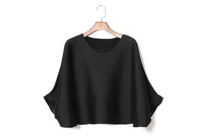 High Quality Pleated T Shirt