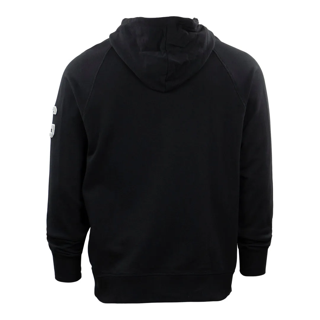 Homestead Grays French Terry Script Hooded Sweatshirt - Black