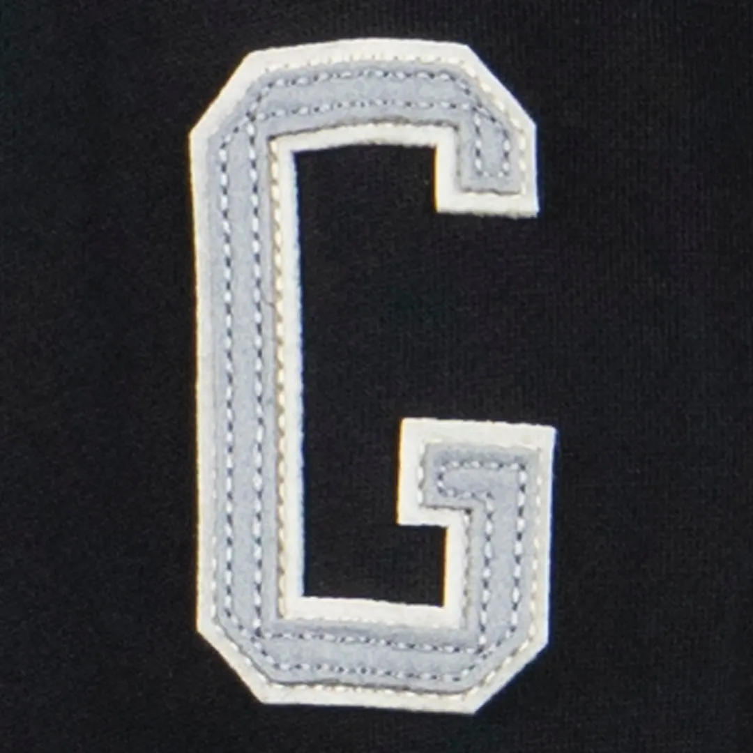 Homestead Grays French Terry Script Hooded Sweatshirt - Black