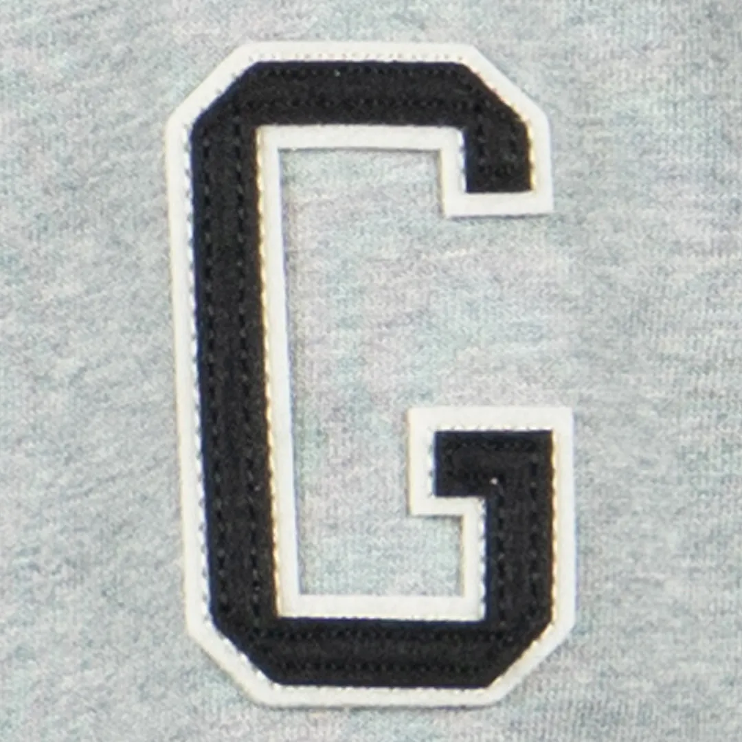 Homestead Grays French Terry Script Hooded Sweatshirt - Gray