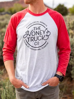 Honey Truck Baseball Tee Unisex