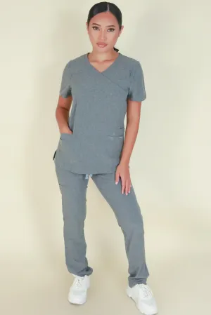 HOPE ALL IS WELL SCRUB TOP