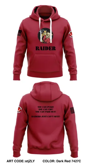 Huntington North JROTC  Store 1 –  – stjZLY Core Men's Hooded Performance Sweatshirt - crsbjt