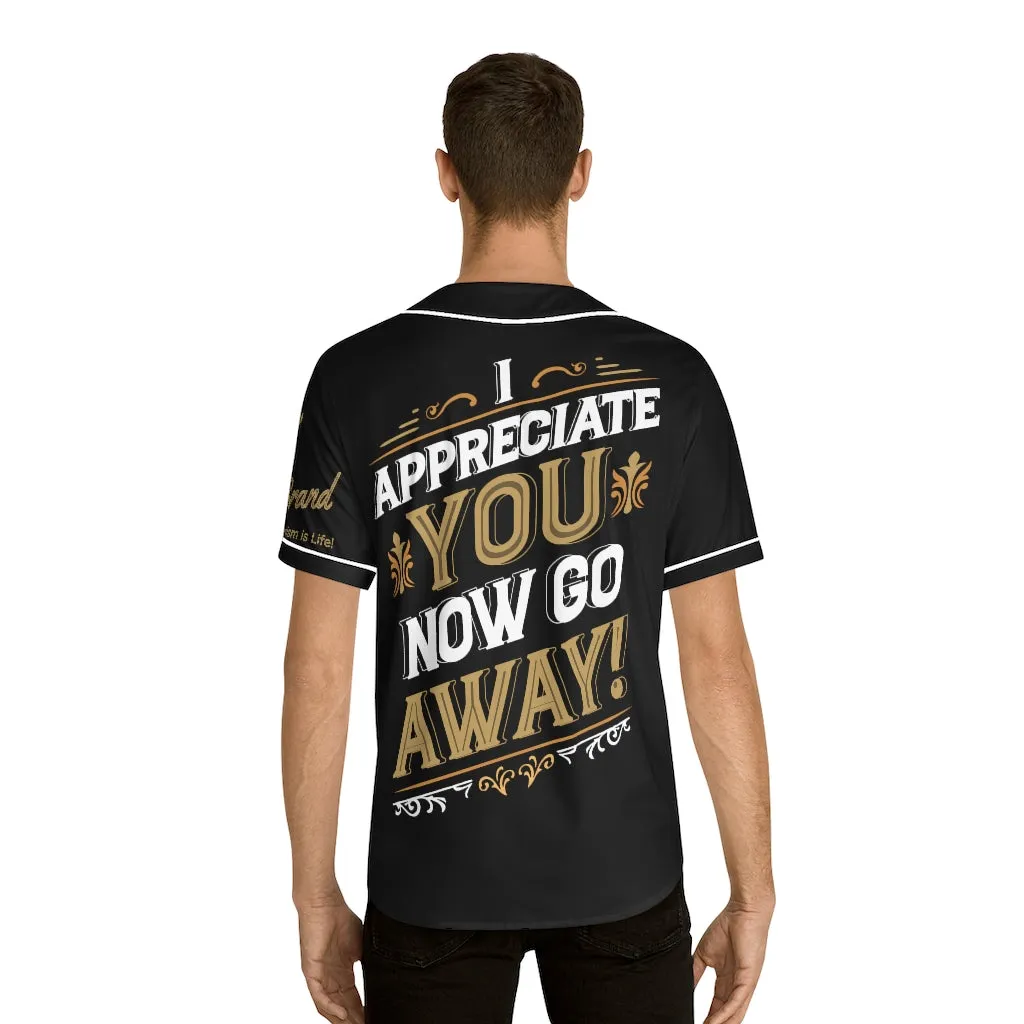 I Appreciate You Men's Baseball Jersey (AOP)