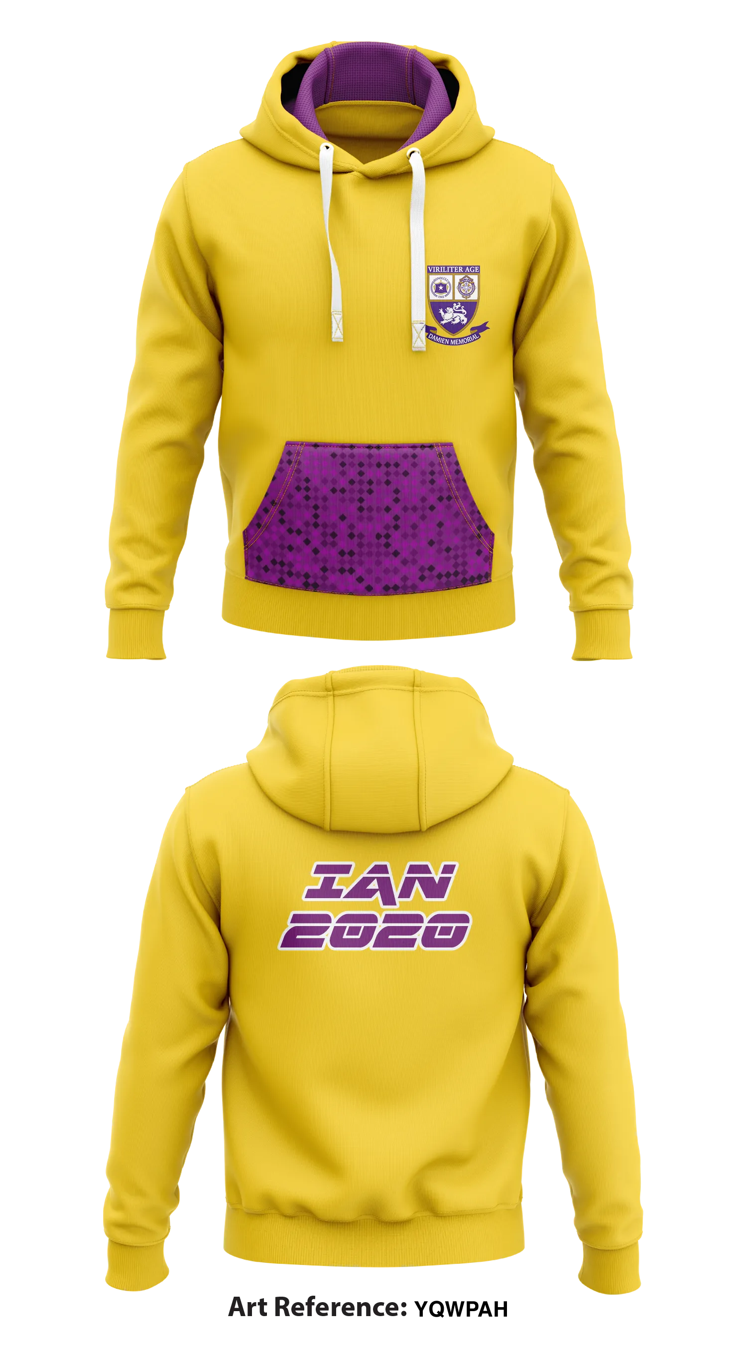 Ian 22 Core Men's Hooded Performance Sweatshirt - yQwPaH