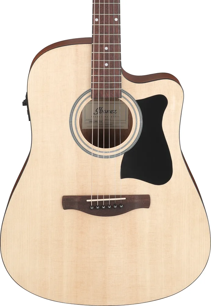Ibanez V40CE Open Pore Natural Acoustic Guitar with Pickup