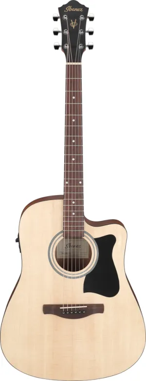 Ibanez V40CE Open Pore Natural Acoustic Guitar with Pickup
