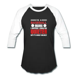 I'M A BASEBALL MAMA Baseball T-Shirt