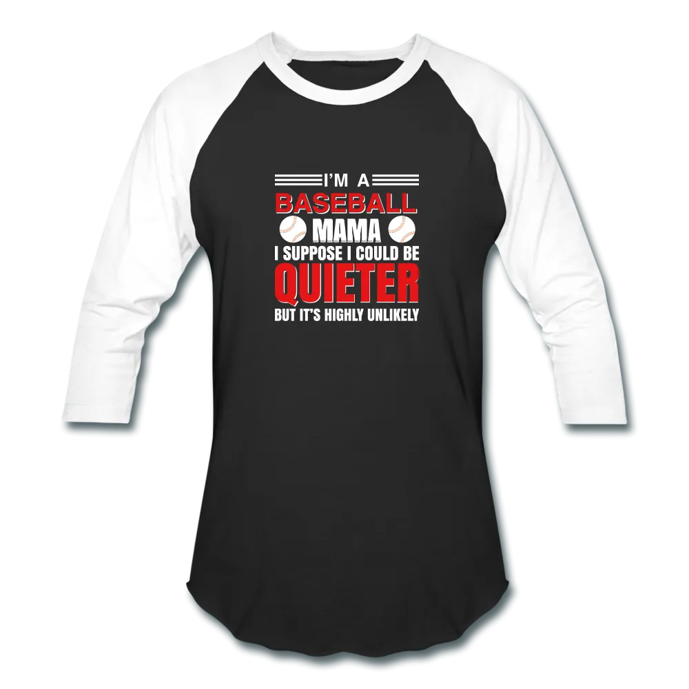 I'M A BASEBALL MAMA Baseball T-Shirt