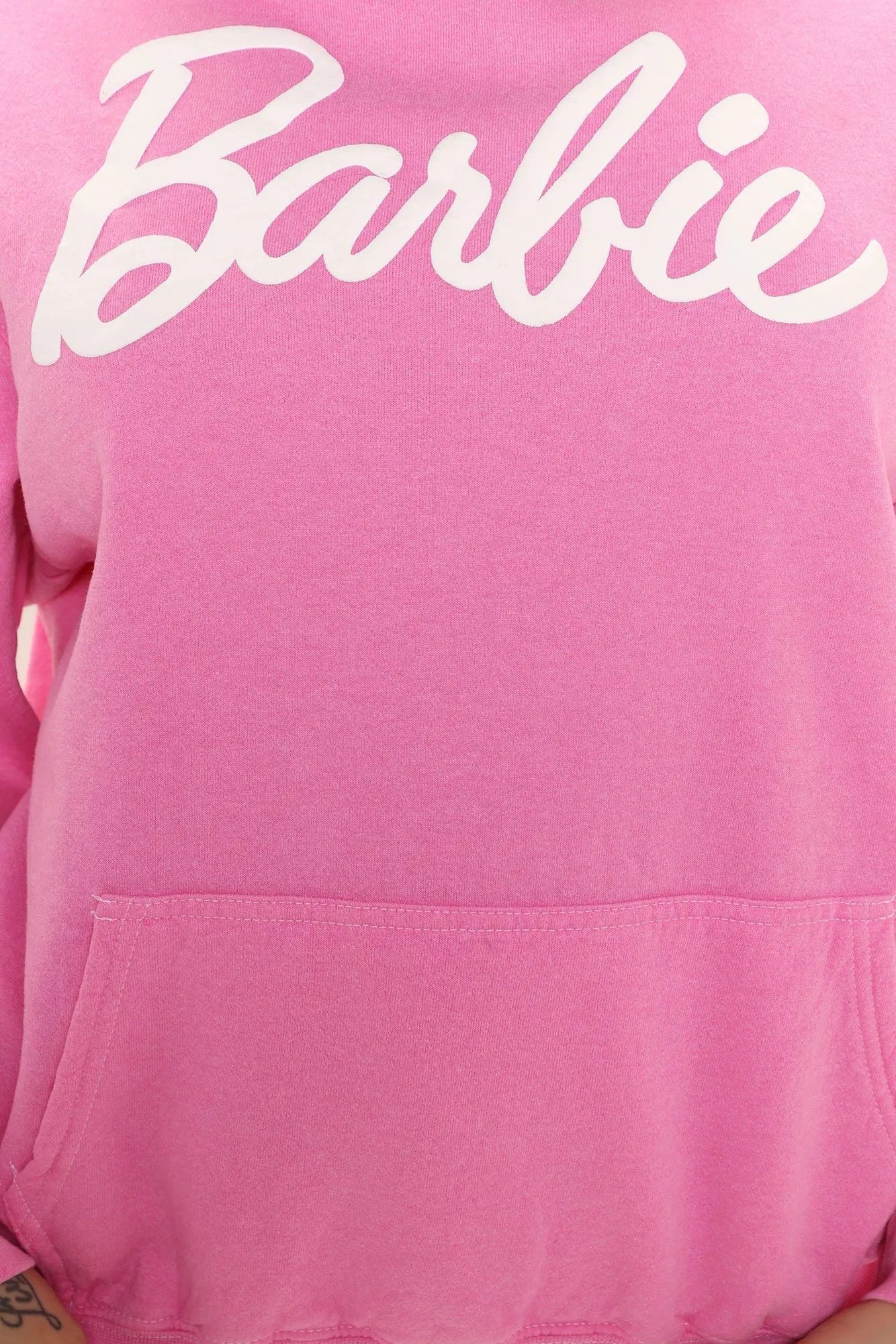 In A Barbie World Hoodie - Pink