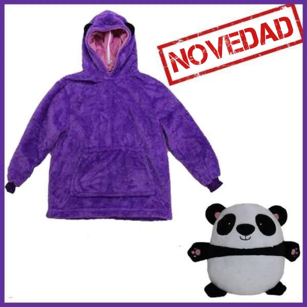 In-Out Plush To Sweatshirt