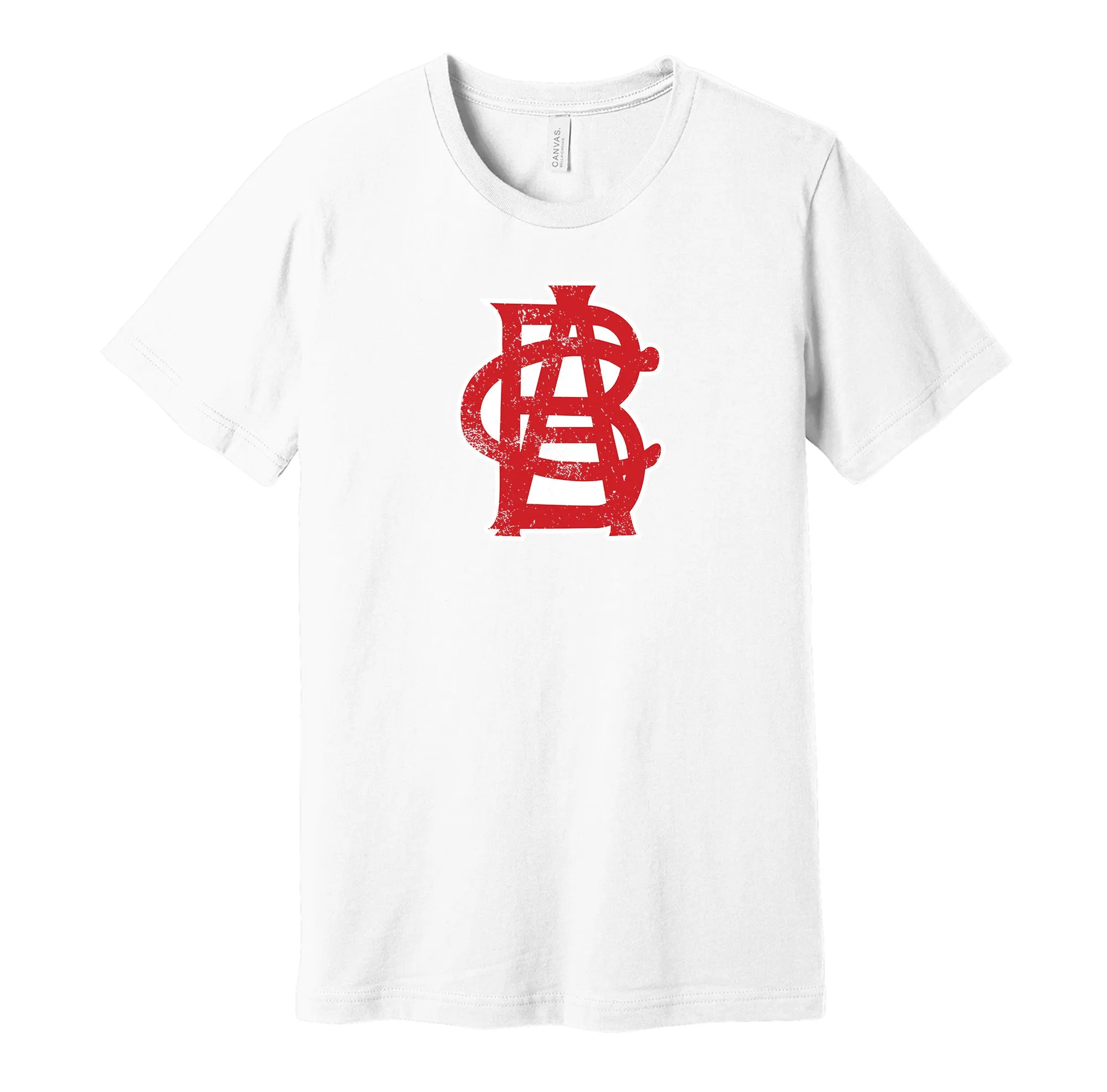 Indianapolis ABCs Distressed Logo Shirt - Defunct Negro Baseball Team - Celebrate Black Heritage and History - Hyper Than Hype