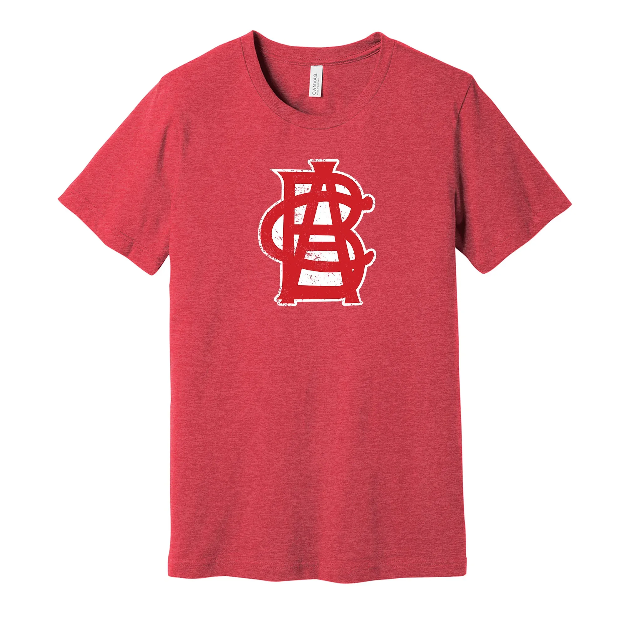 Indianapolis ABCs Distressed Logo Shirt - Defunct Negro Baseball Team - Celebrate Black Heritage and History - Hyper Than Hype