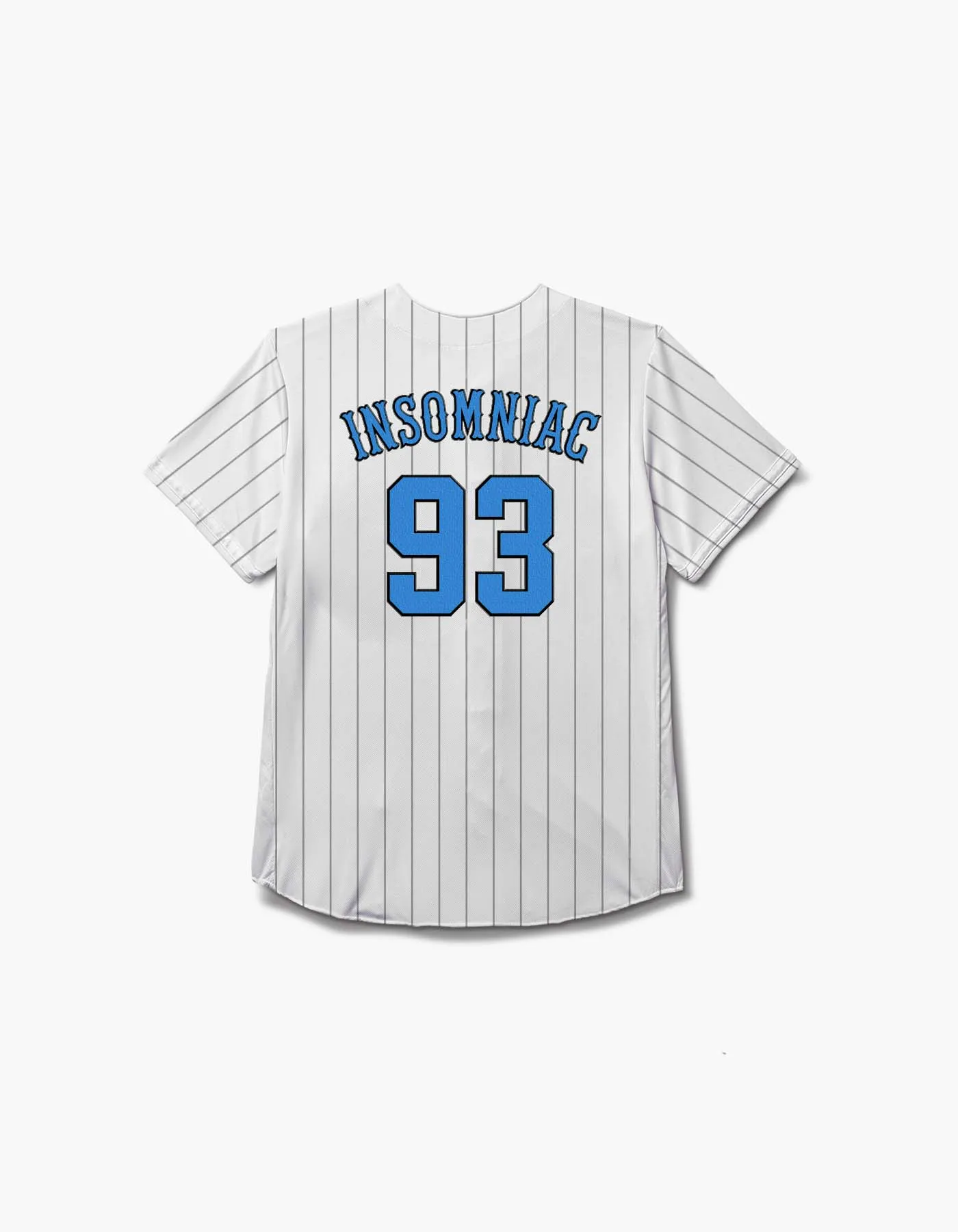 Insomniac Pinstripe Baseball Jersey