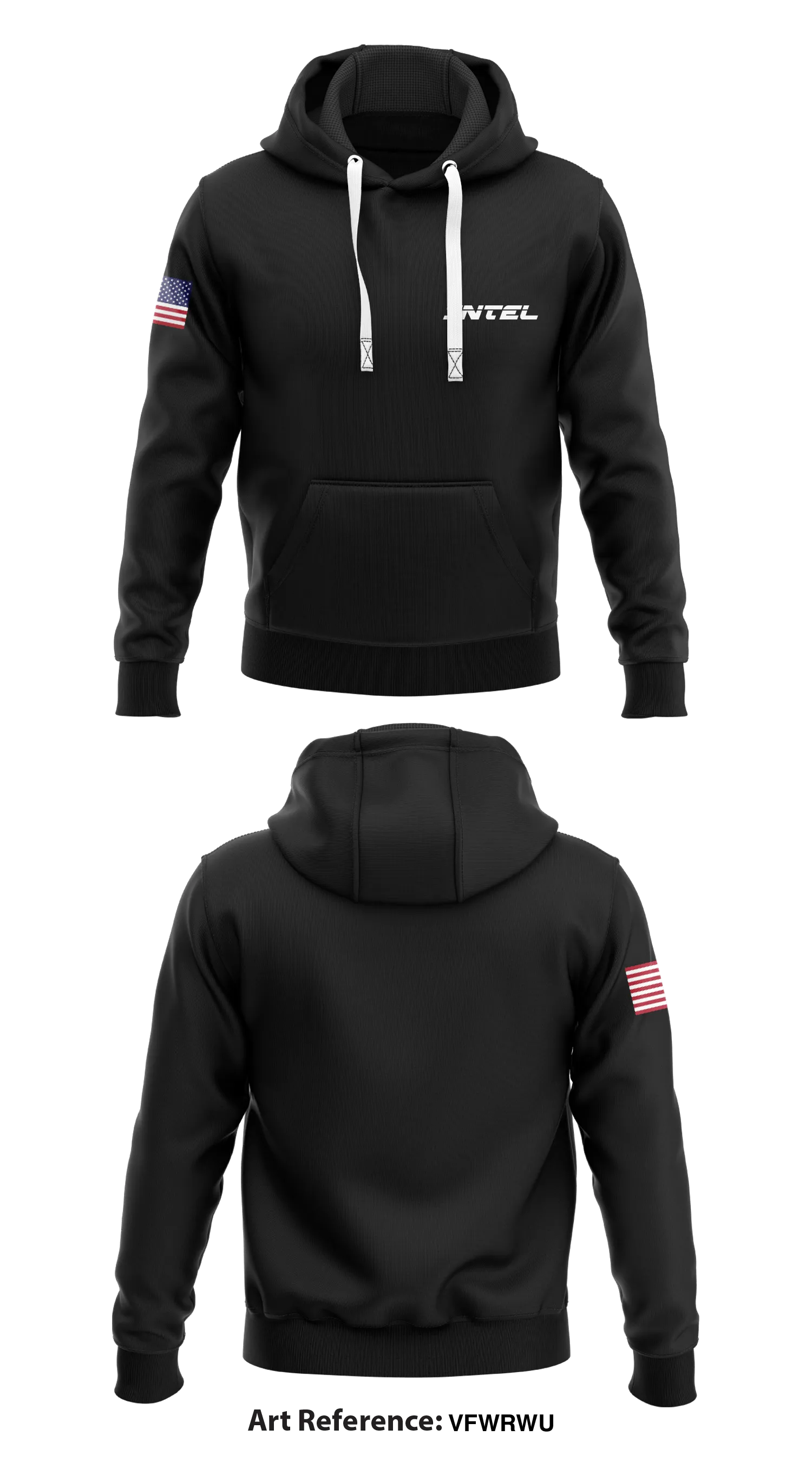 INTEL Store 1  Core Men's Hooded Performance Sweatshirt - vFWRWU