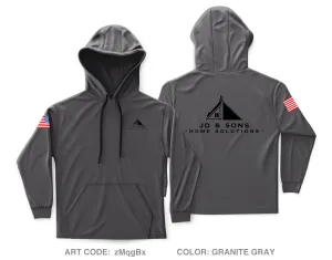JD & Sons Home Solutions Core Men's Hooded Performance Sweatshirt - zMqgBx