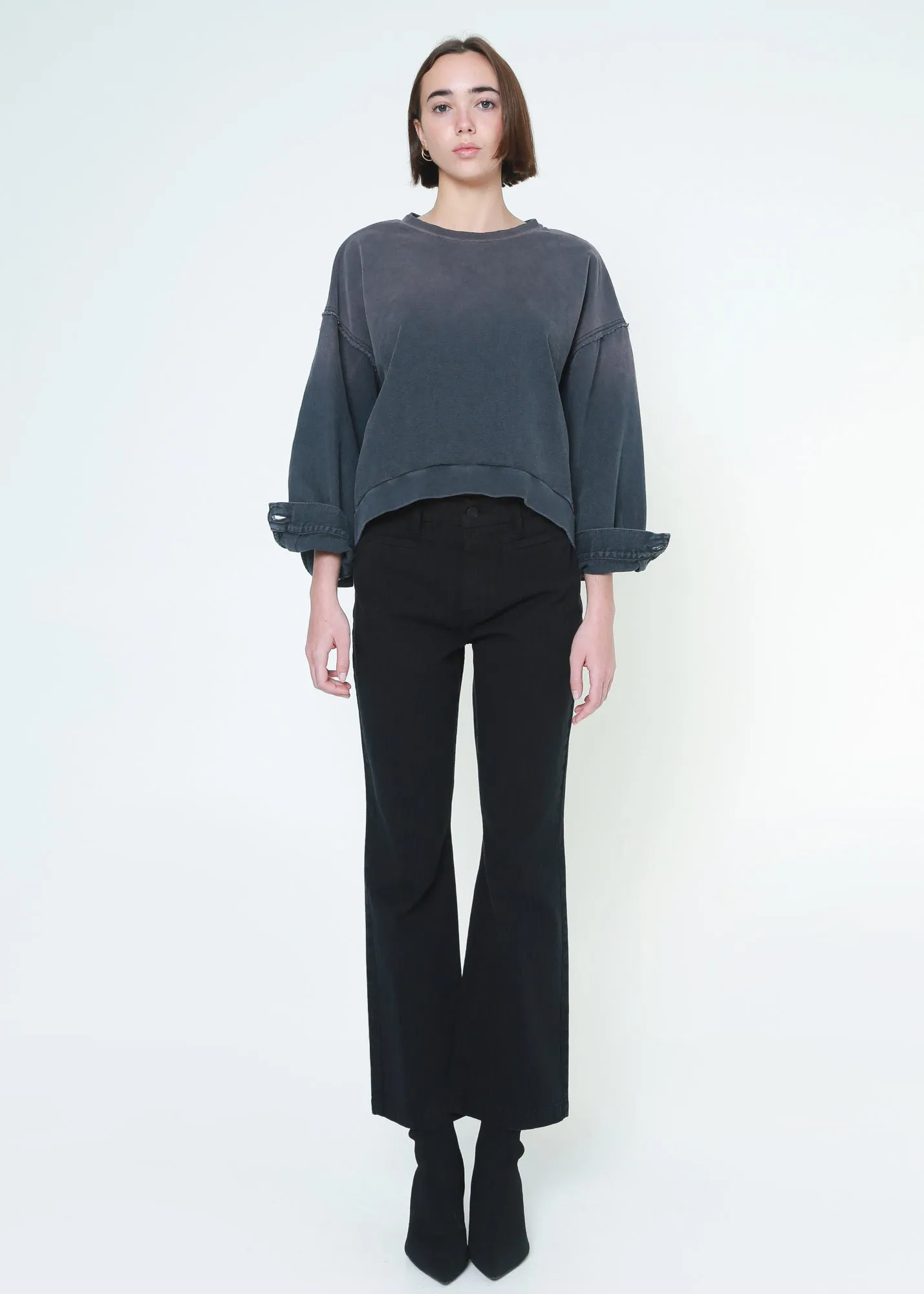 Jill French & Denim Sweatshirt