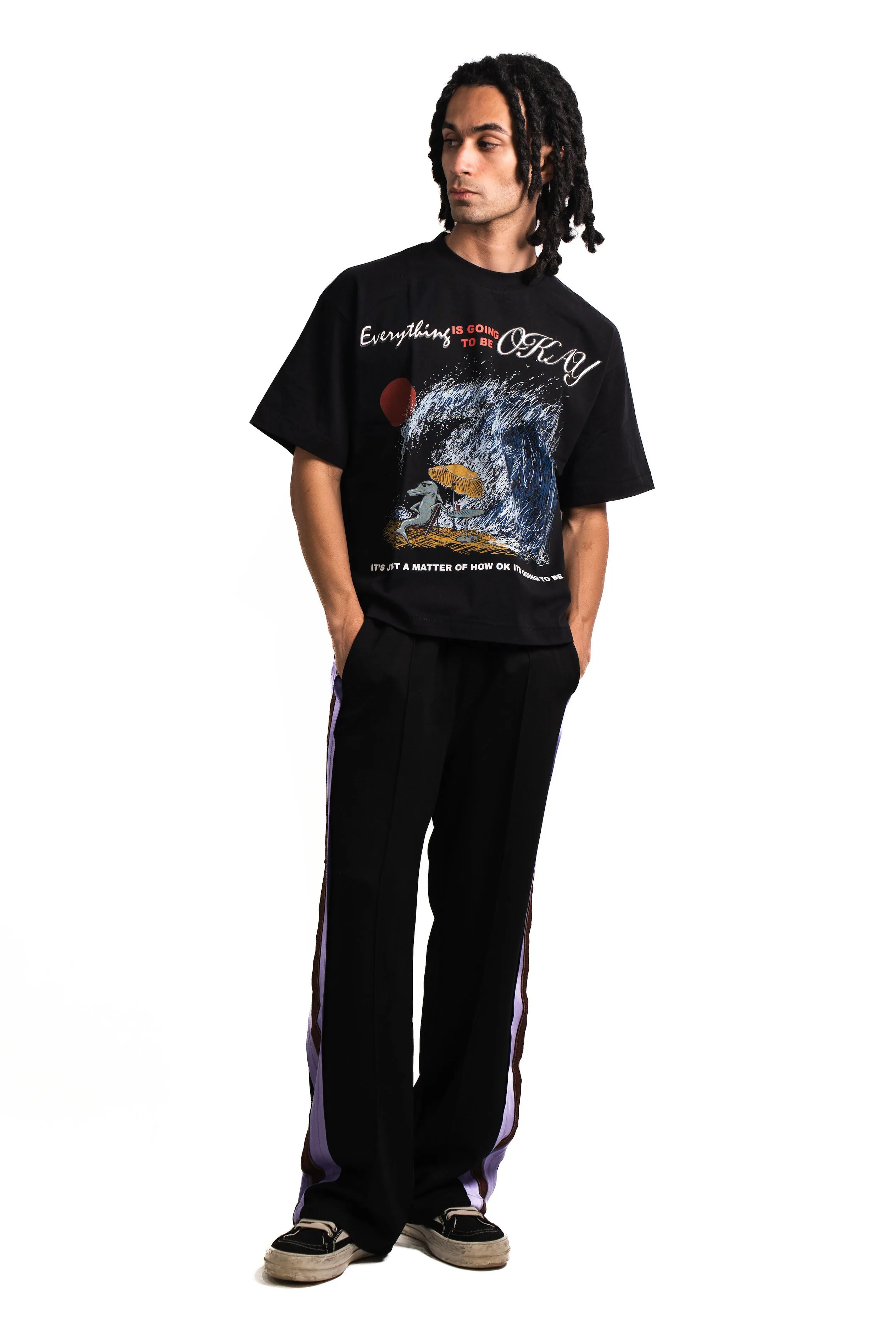 Jungles Jungles Everythings OK Tee Black