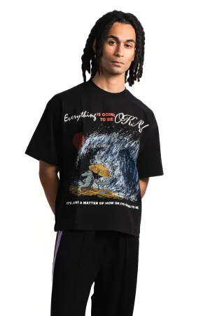 Jungles Jungles Everythings OK Tee Black