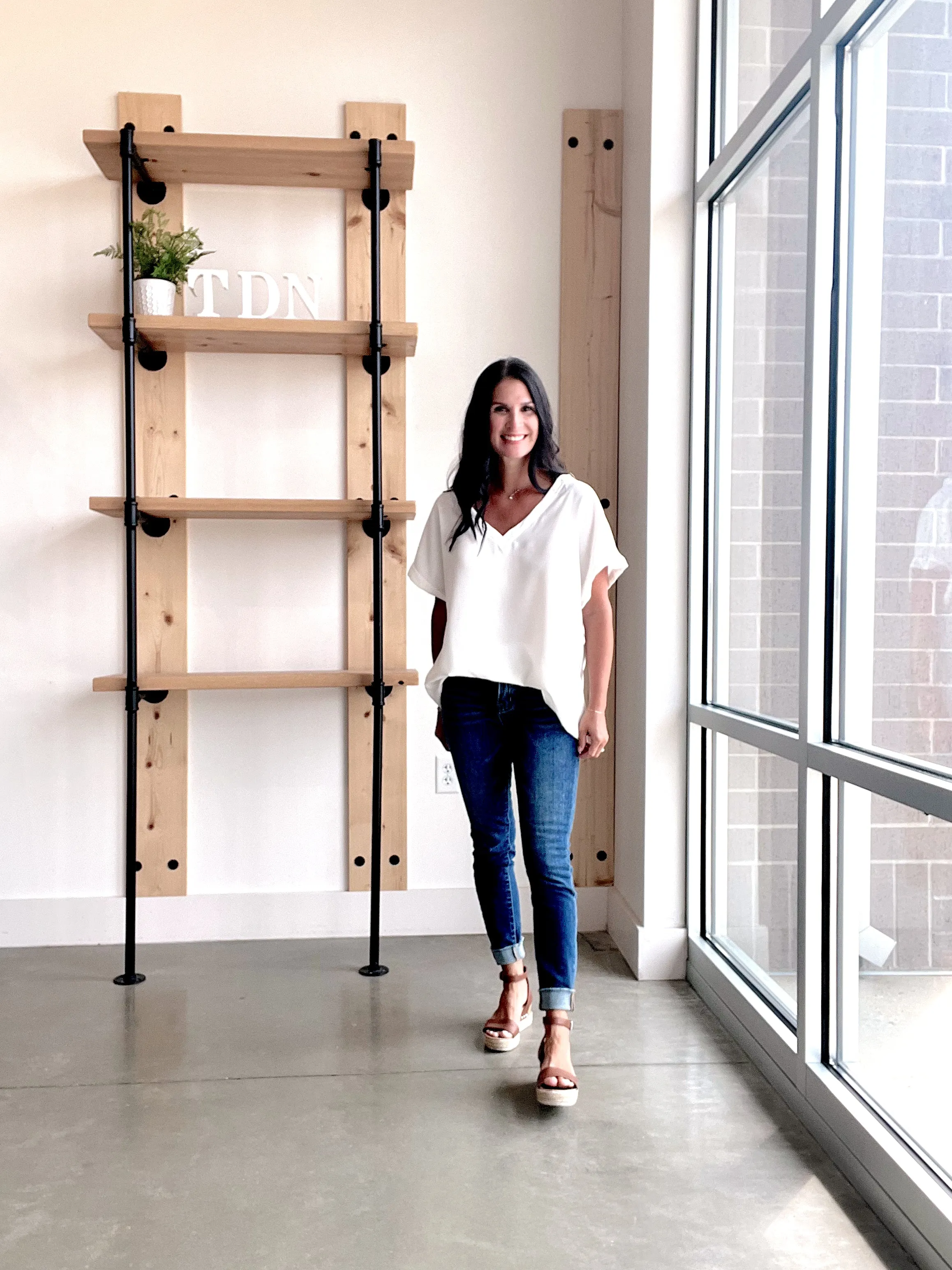 Just the Basics Top in Ivory