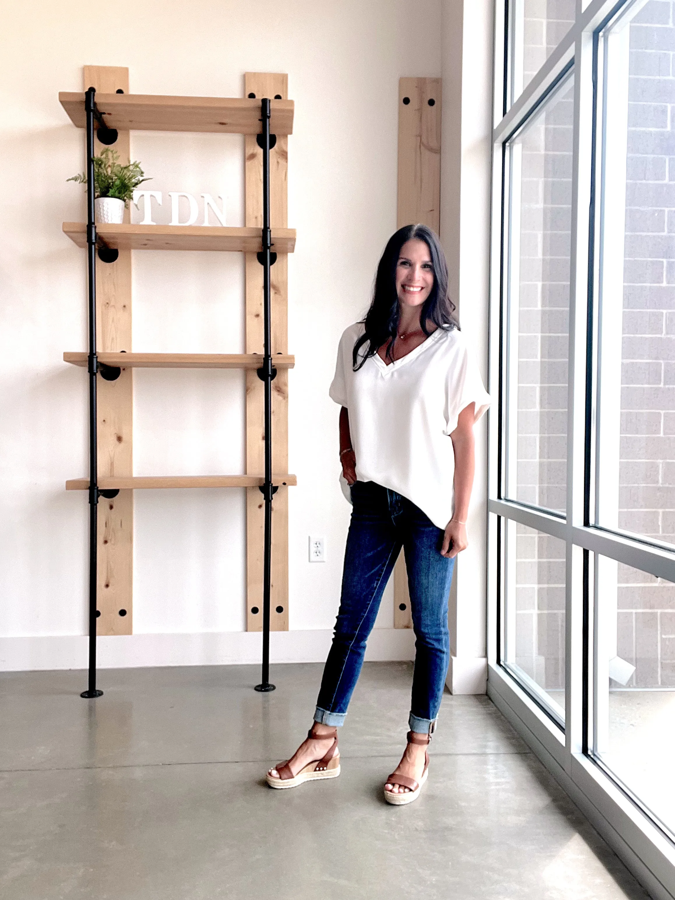 Just the Basics Top in Ivory
