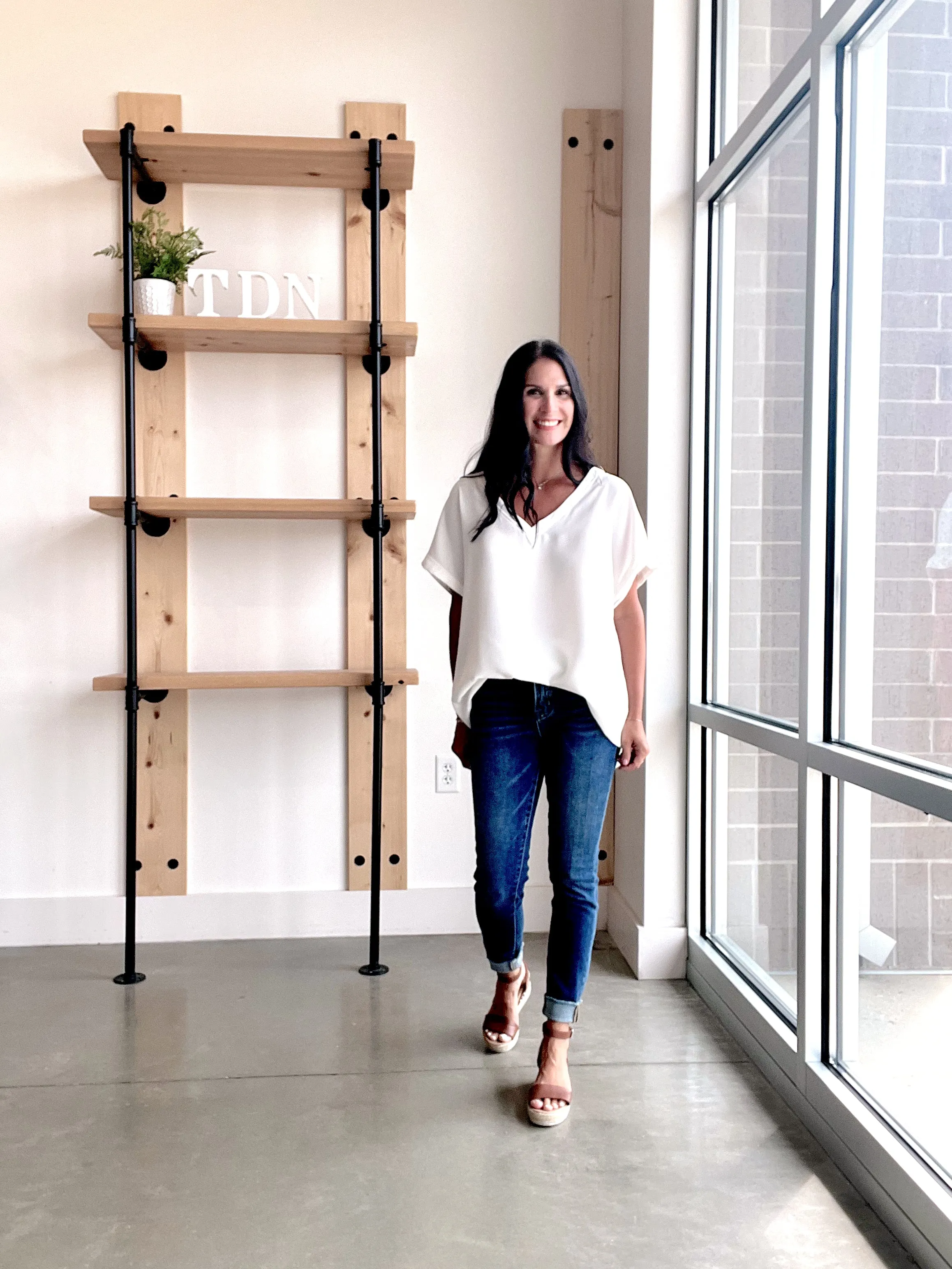 Just the Basics Top in Ivory