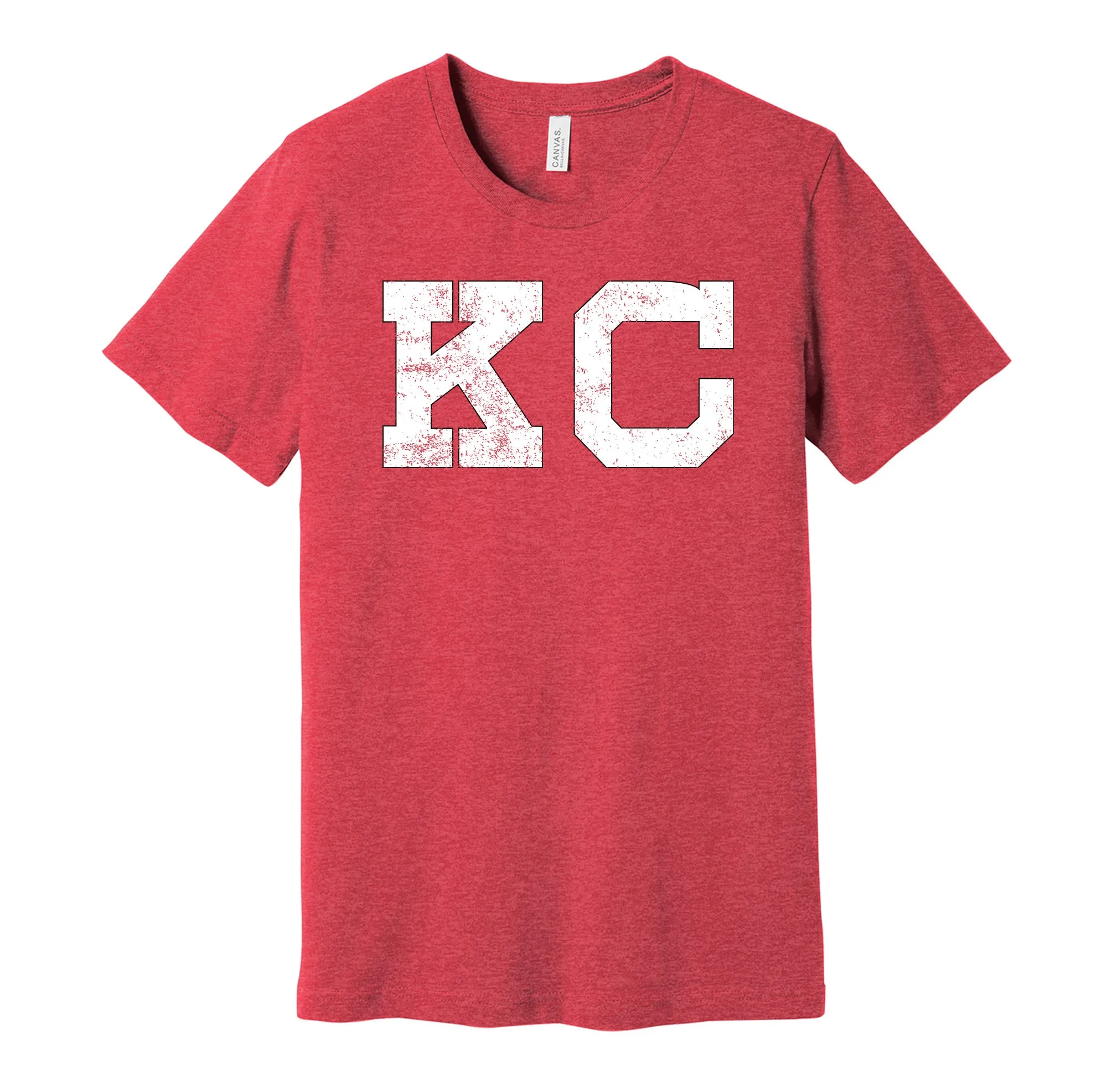 Kansas City Monarchs Distressed KC Logo Shirt - Defunct Negro Baseball Team - Celebrate Black Heritage and History - Hyper Than Hype