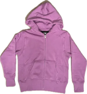 KATIEJ NYC- TWEEN DYLAN OVERSIZED ZIP HOODIE (peony)