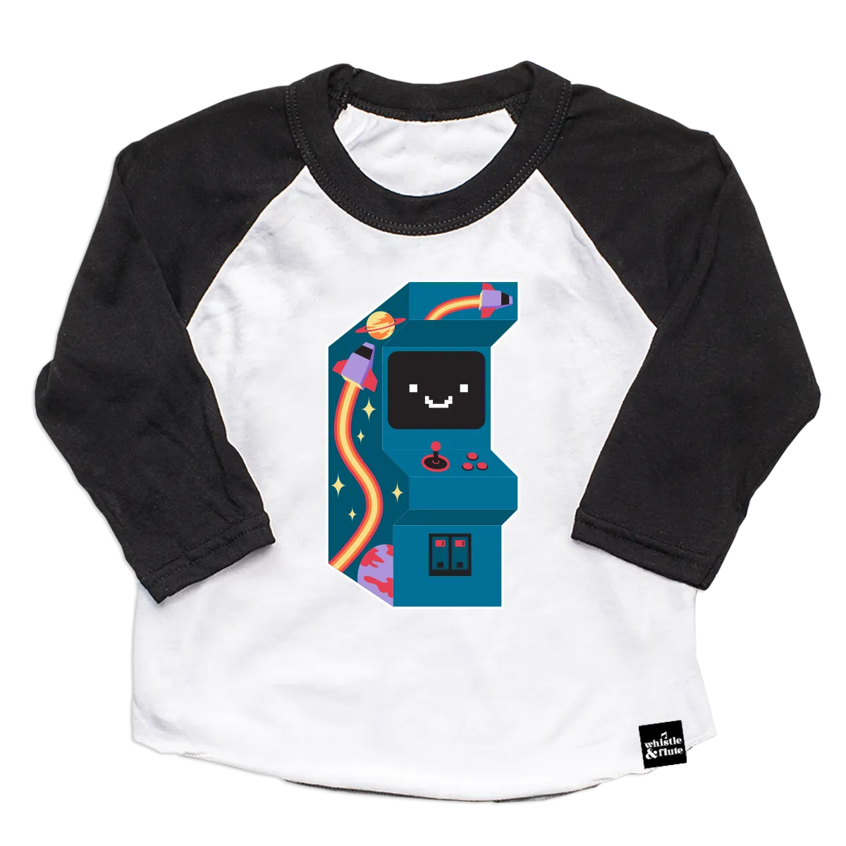Kawaii Arcade Game Baseball T-Shirt