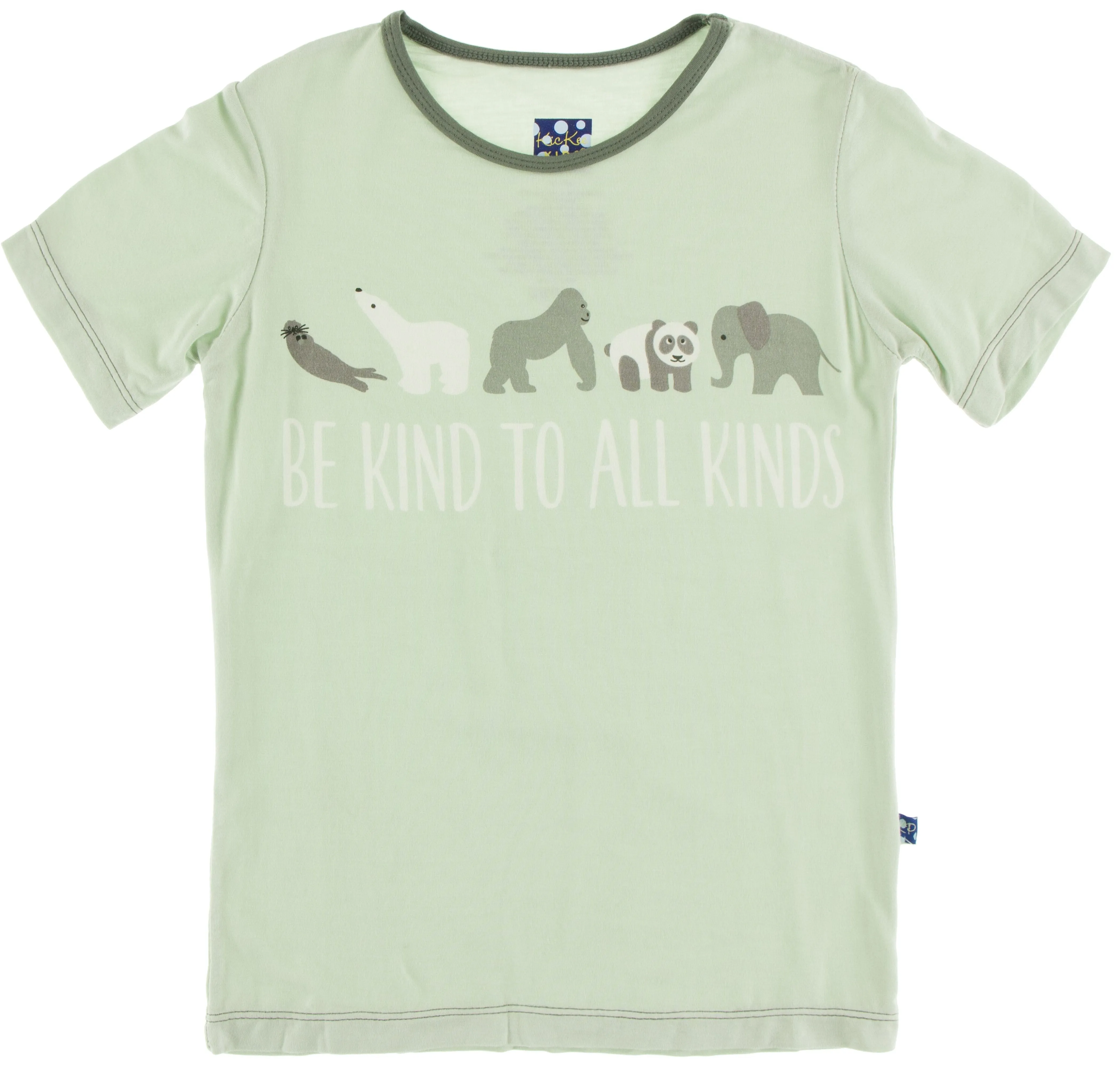 KicKee Pants Aloe Be Kind to All Kinds S/S Tailored Fit Piece Print Tee