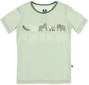 KicKee Pants Aloe Be Kind to All Kinds S/S Tailored Fit Piece Print Tee