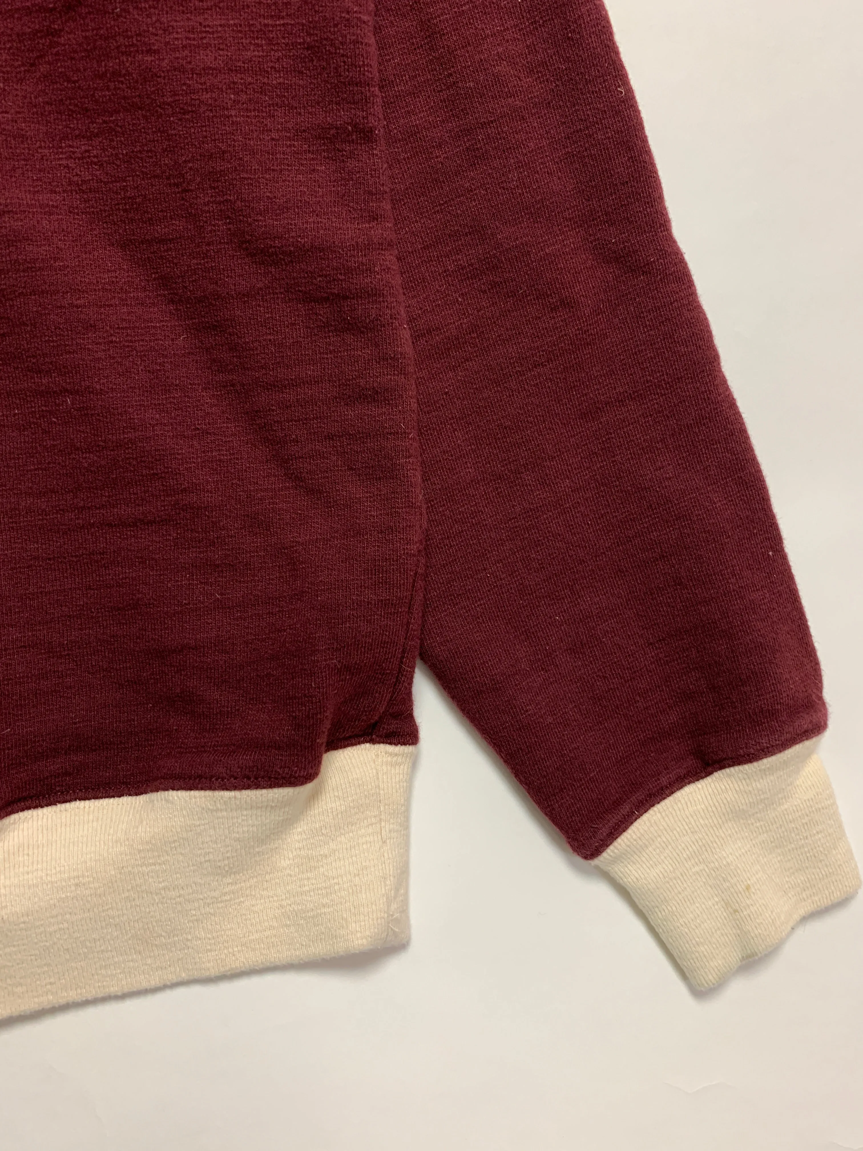 [L] Neighborhood Majestic Crewneck Sweatshirt Burgundy