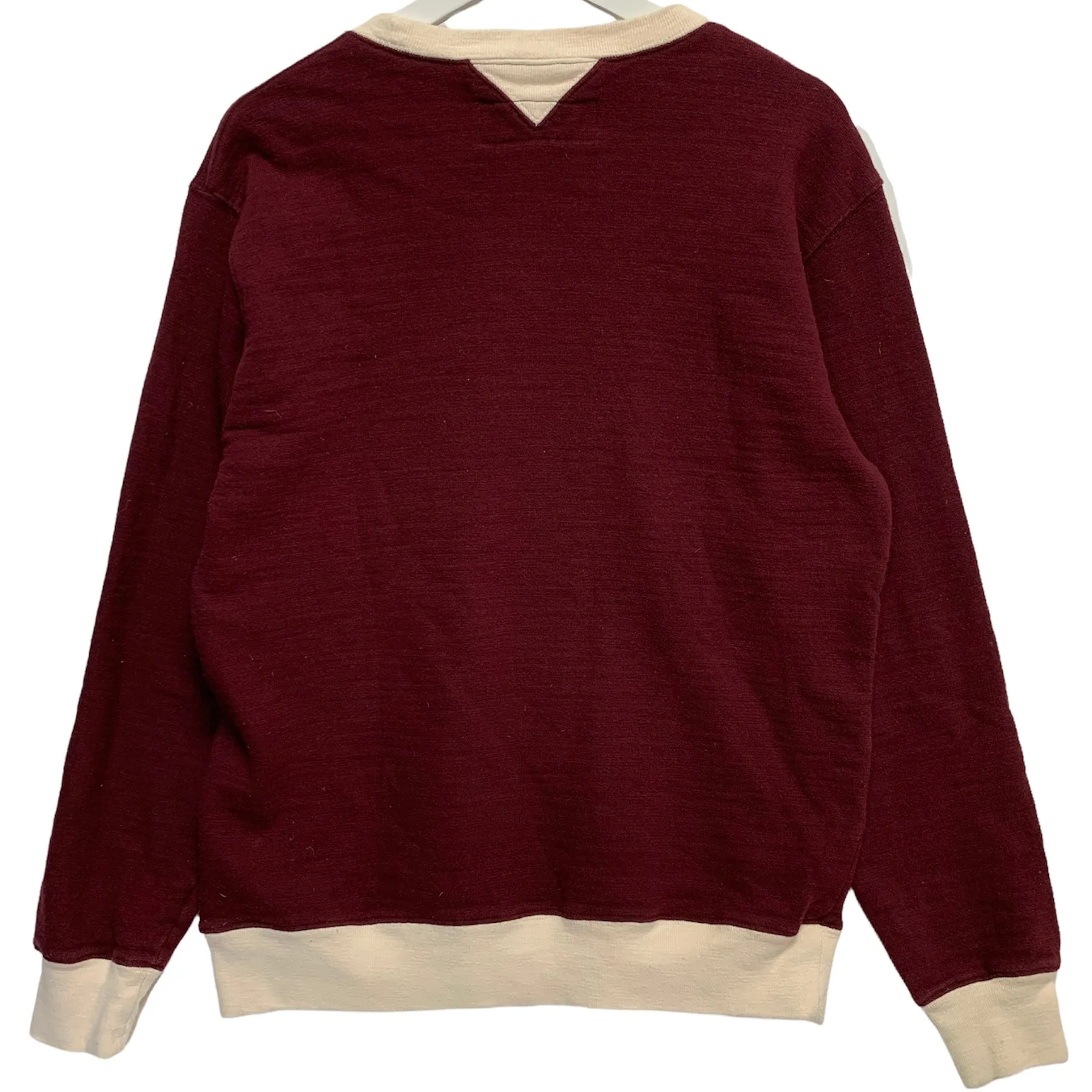 [L] Neighborhood Majestic Crewneck Sweatshirt Burgundy