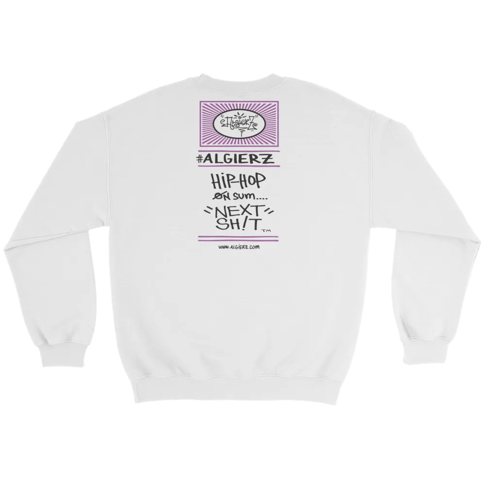 Leaning - Crewneck Sweatshirt (white)