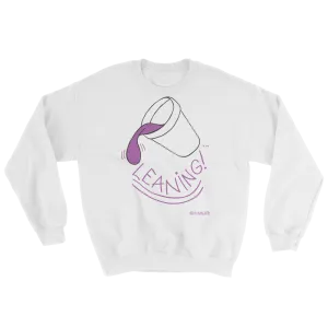 Leaning - Crewneck Sweatshirt (white)