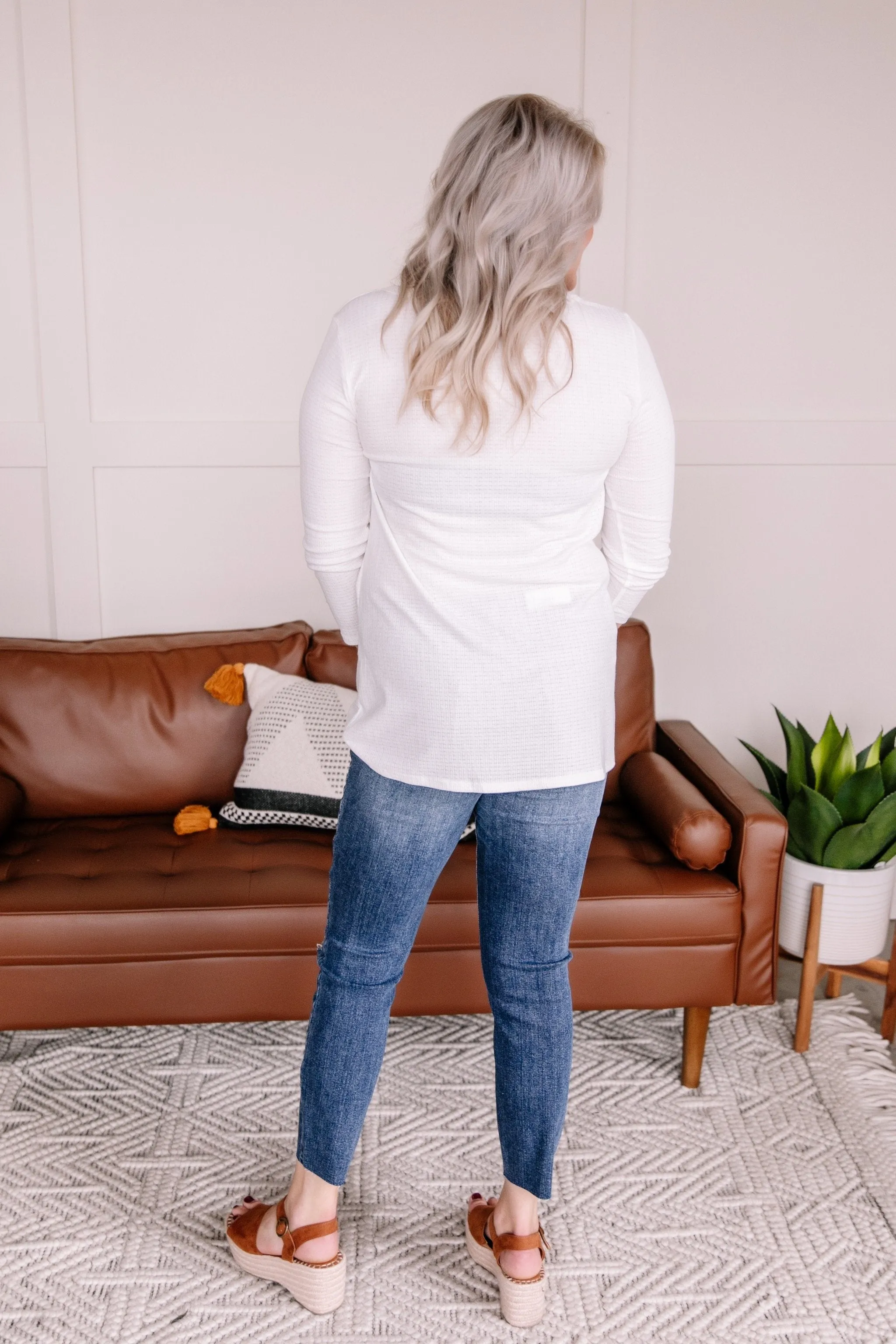 Let's Twist Again White Top