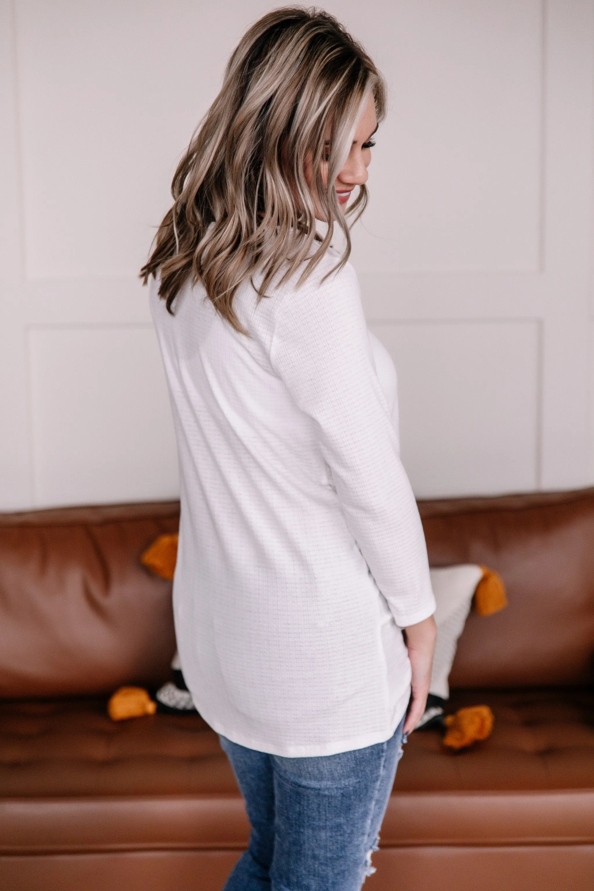 Let's Twist Again White Top