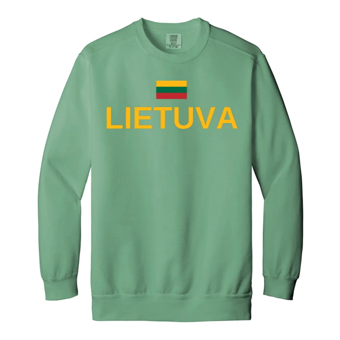 Lietuva Jersey - Men/Women Unisex Soft-Washed Crewneck Sweatshirt