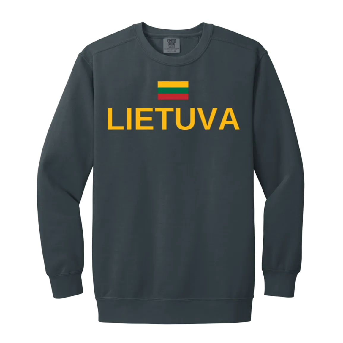 Lietuva Jersey - Men/Women Unisex Soft-Washed Crewneck Sweatshirt