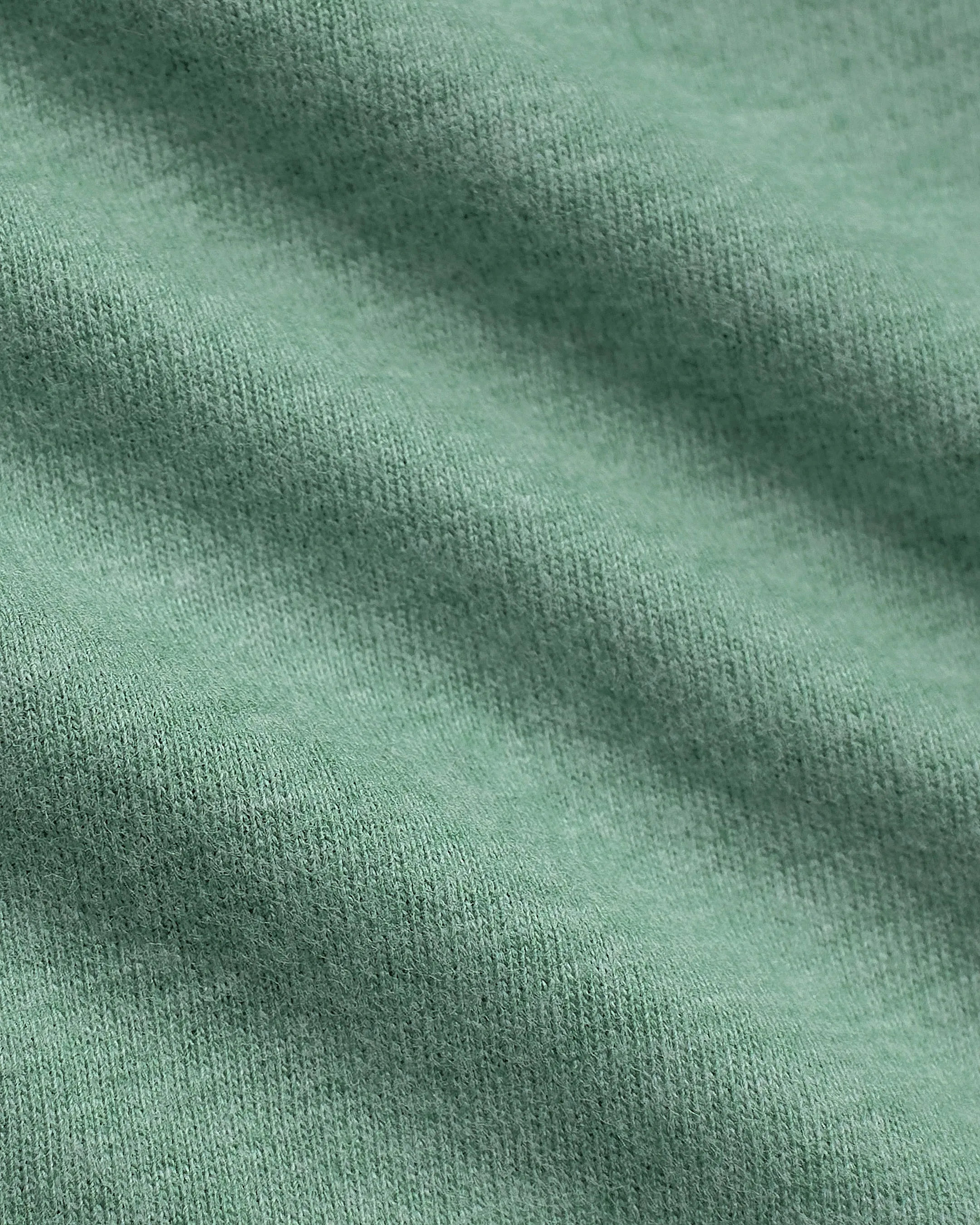 Light Heather Greenery V-Neck Tee