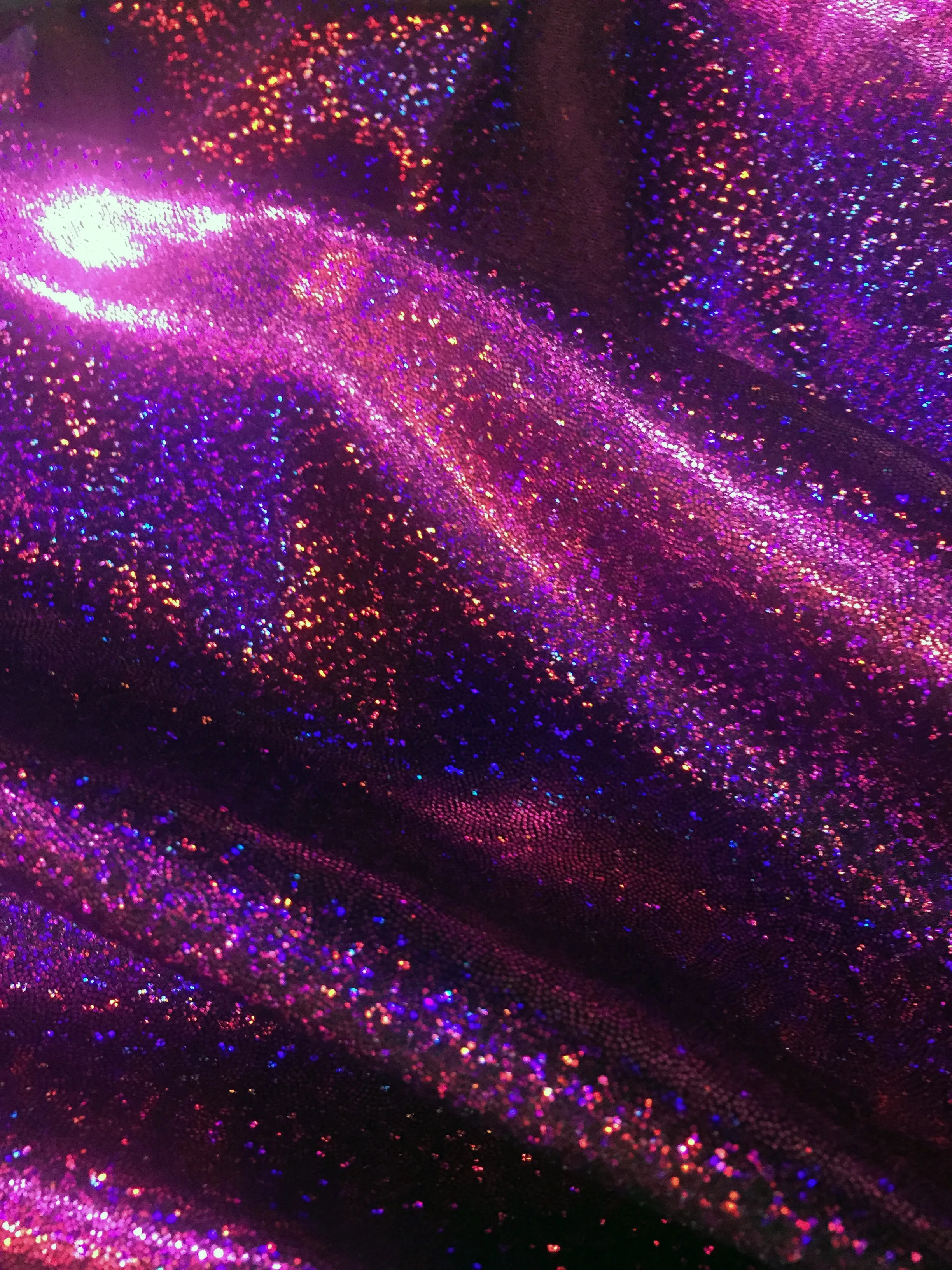 Lightning Leggings in Pink Holographic Shimmer