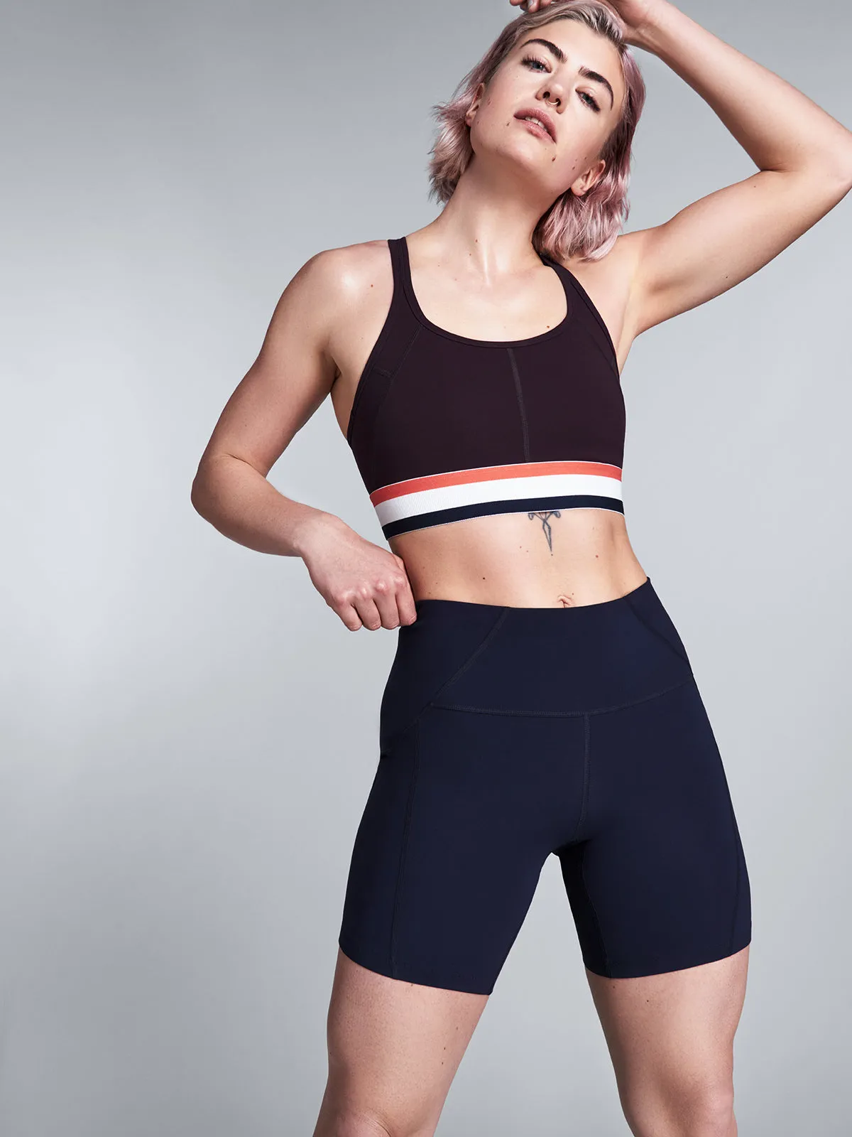 LIMITLESS 7.5" Bike Short Deep Navy
