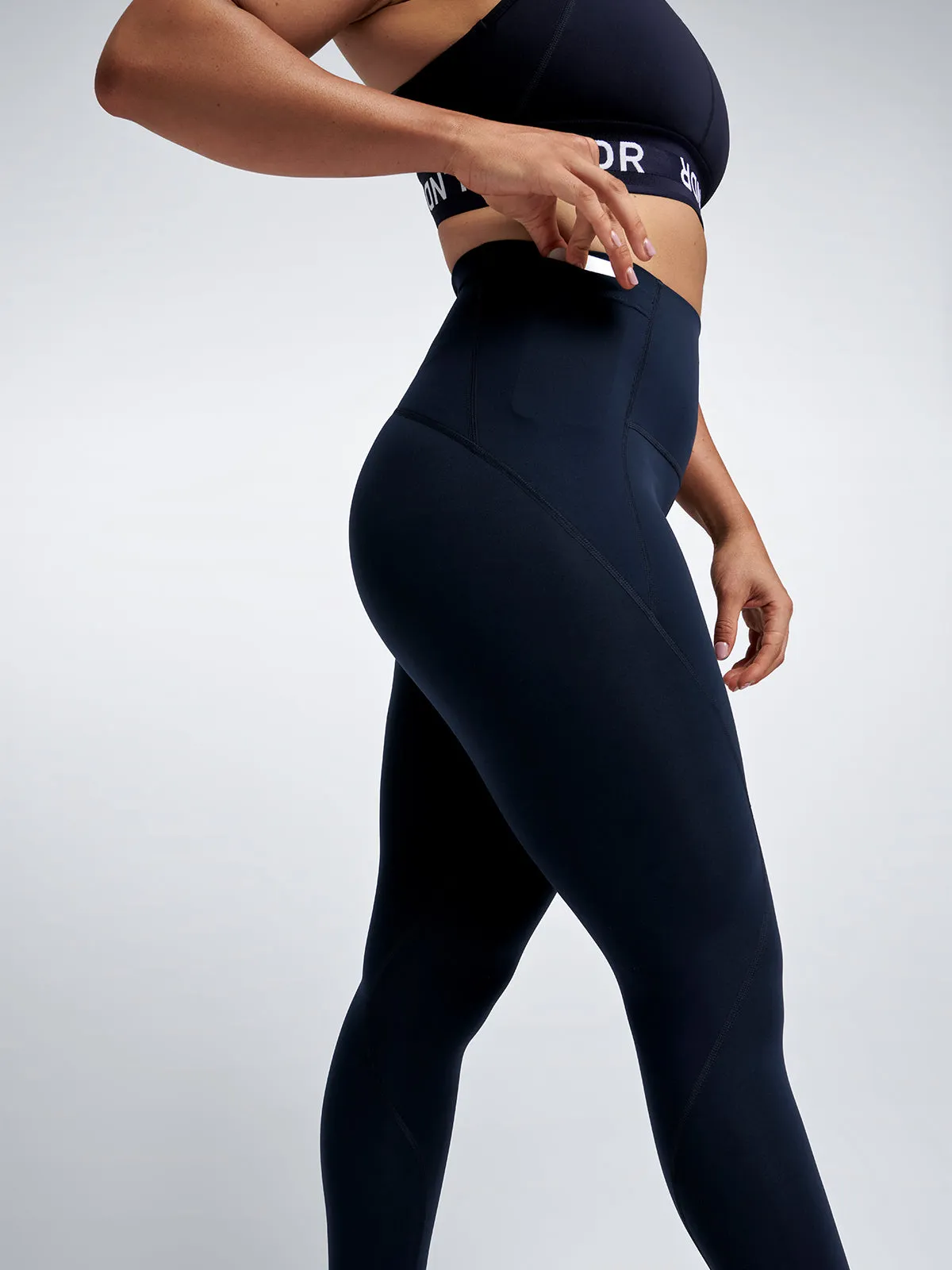 LIMITLESS POCKET 7/8 Super High Rise Legging Marine