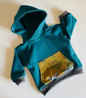 Little Explorer Hoodie - 0/3 months
