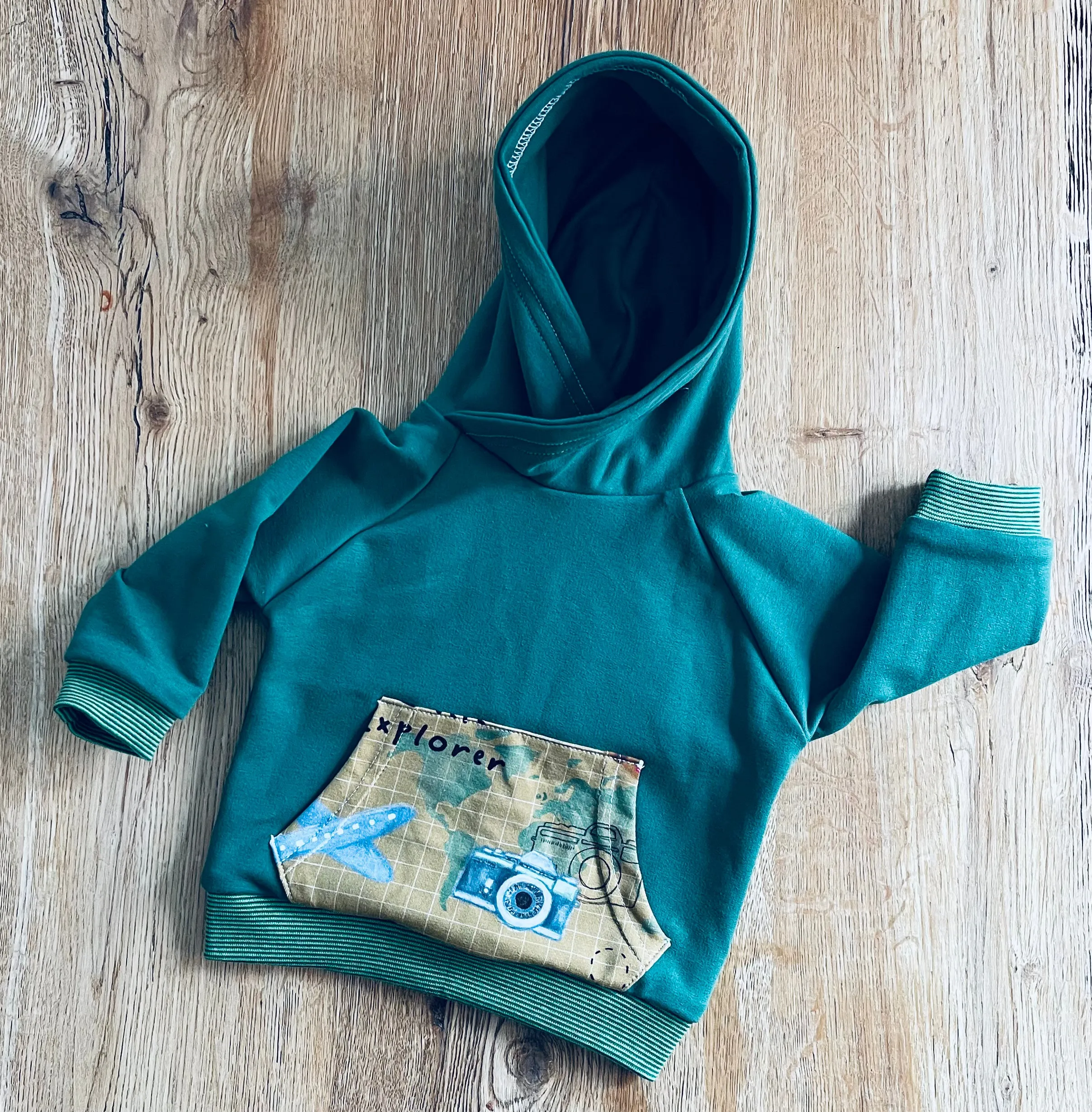Little Explorer Hoodie - 0/3 months