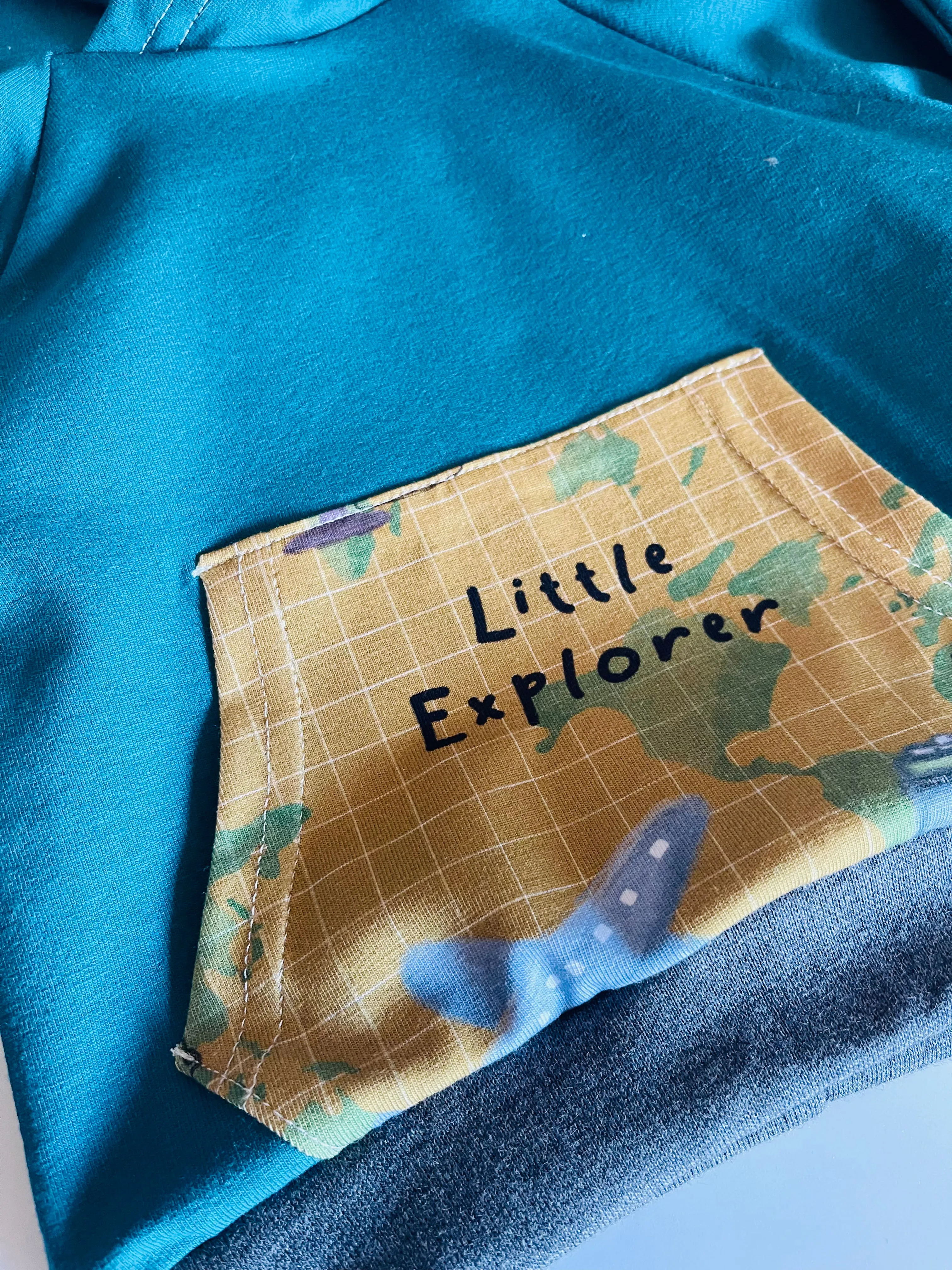 Little Explorer Hoodie - 0/3 months