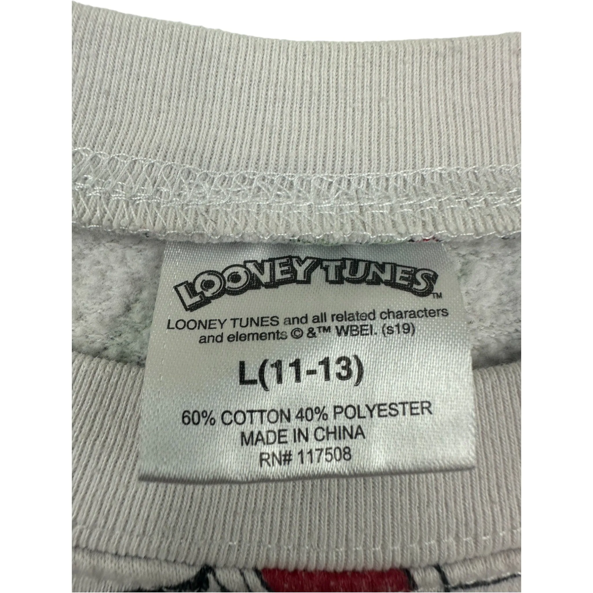 LOONEY TUNES “FULL PRINT” CREWNECK - (S/M)