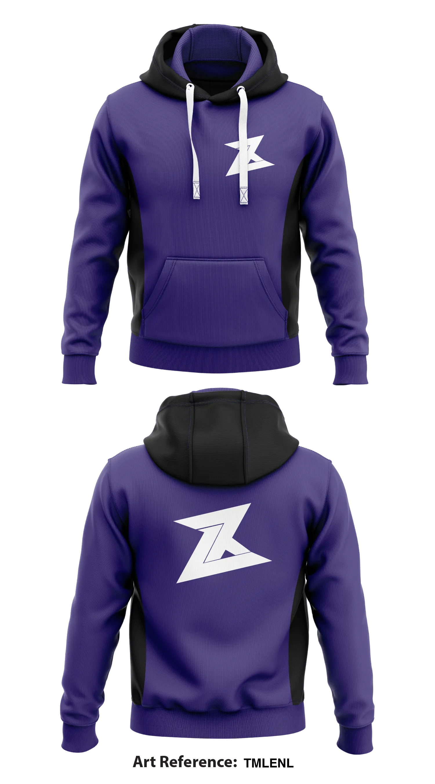 Luck Reserve Store 1 Core Men's Hooded Performance Sweatshirt - TMLeNL