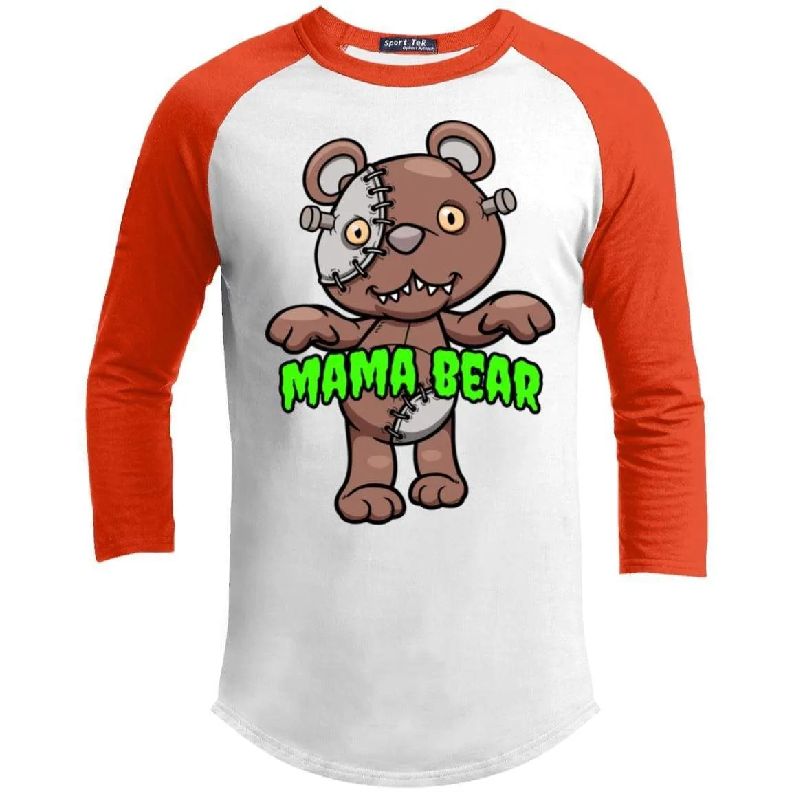 Mama Bear Halloween Raglan