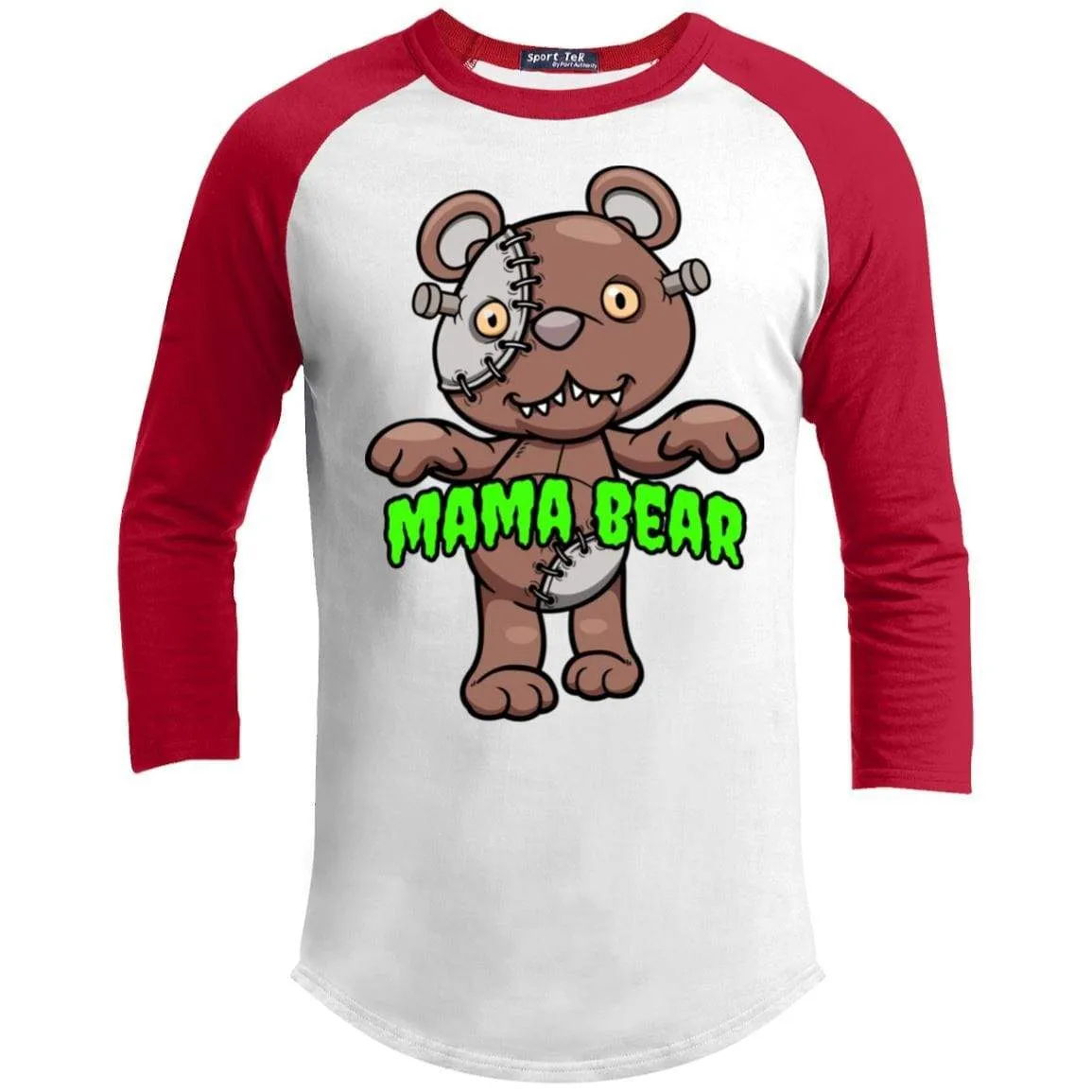 Mama Bear Halloween Raglan